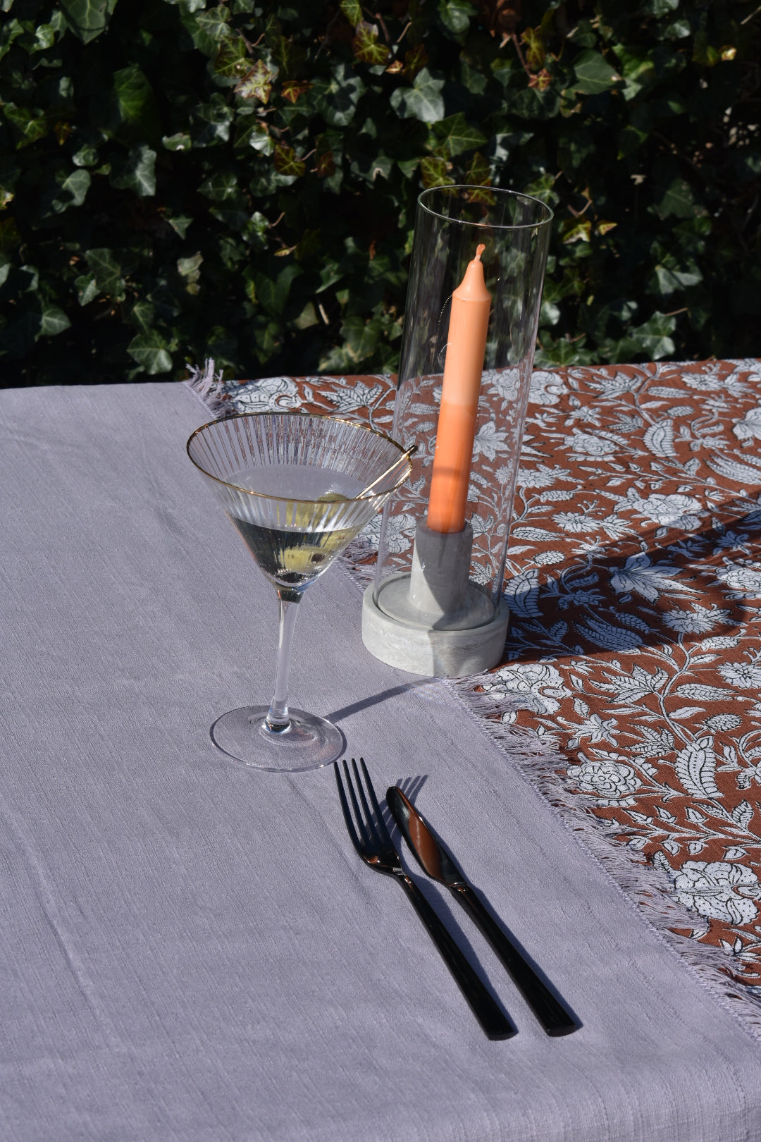 Kandelaar Tess Grijs