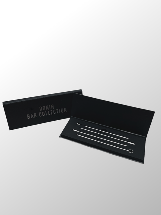 Luxe Cocktail Prikker Set Zilver