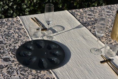 Prachtige serveerschaal voor oesters