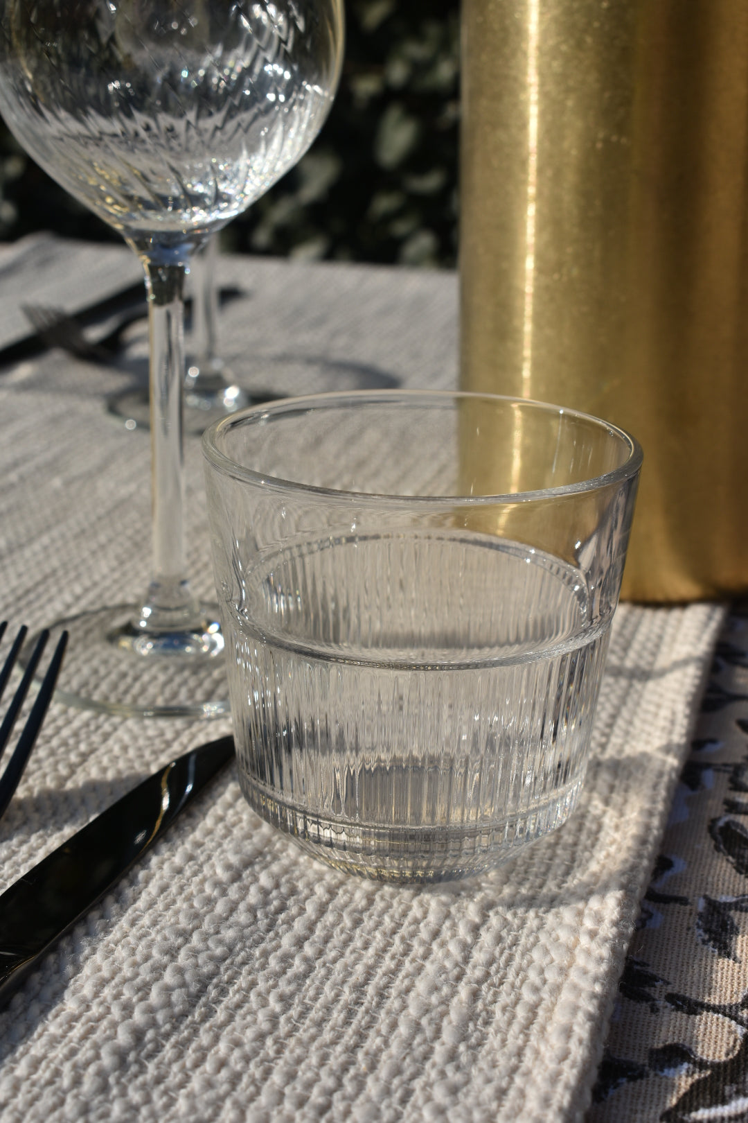 Stijlvolle drinkglazen met strak design en een inhoud van 266 ml